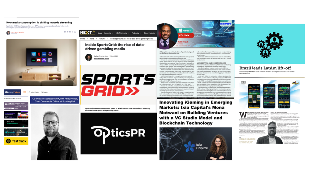 Our Work – Optics PR